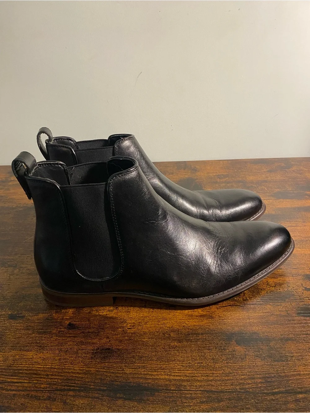 The Rail Black Men’s Chukka Boots - Smooth Leather